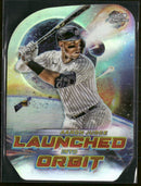 2023 Topps Chrome Cosmic Launched Into Orbit Aaron Judge #LIO-1