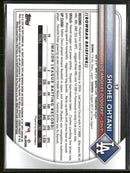 2025 Bowman Chrome Mojo Shohei Ohtani #17