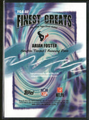 2025 Finest Finest Greats Autographs Arian Foster Auto #FGA-AF