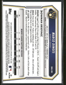 2026 Bowman Chrome Autographs Mojo Refractors Marco Dinges Auto #BMA-MD