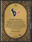 2025 Panini Mosaic Micro Mosaic Jayden Higgins #16