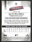 2026 Finest Pink Mini-Diamond Refractors Nick Kurtz #/250 #251