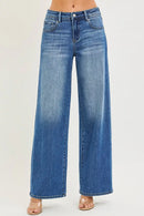 RISEN Slouchy Baggy Jeans with Pockets