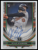 2023 Topps Tribute Tribute Autographs Green Kyle Stowers #/99 Auto #TA-KS