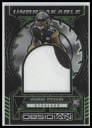2022 Panini Obsidian George Pickens Unbreakable #UM-GPI