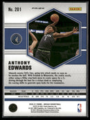 2020-21 Panini Mosaic Mosaic Reactive Red Anthony Edwards Rookie #201