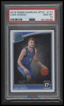 2018 Panini Donruss Optic Luka Doncic 10 PSA #177