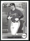 2021 Topps Big League Black and White Freddie Freeman #/50 #285