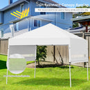 17 Feet x 10 Feet Foldable Pop Up Canopy with Adjustable Instant Sun Shelter