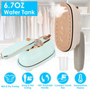 1200W Foldable Handheld Clothes Iron Steamer with Wet Dry Ironing Mode Portable Garment Steamer Travel Clothing Wrinkles Remover With Temperature Disp