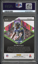2020 Panini Prizm Hype Hype-Gold Prizm Dk Metcalf 10 PSA #8