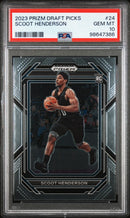 2023 Panini Prizm Draft Picks Scoot Henderson 10 PSA #24
