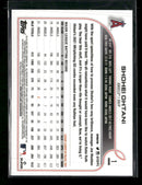 2022 Topps Refractor Shohei Ohtani #1