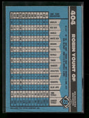2023 Bowman Certified Autographs Issue #/49 Robin Yount #404