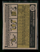 2010 Topps Heritage Buster Posey Rookie #114