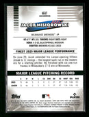 2026 Finest Jacob Misiorowski Rookie #196
