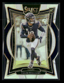2024 Panini Select Silver Prizm Die Cut Caleb Williams Rookie #25