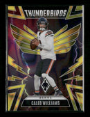 2025 Panini Phoenix Thunderbirds Yellow Lava Prizm Caleb Williams #/99 #8