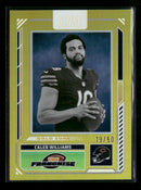 2025 Score The Franchise Gold Zone Caleb Williams #/50 #6