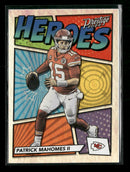 2022 Panini Prestige Heroes Patrick Mahomes II #H-4