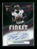2025 Finest Rookie Finest Autographs Tez Johnson Auto #RFA-TZJ