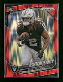 2025 Panini Prizm Red Flash Ashton Jeanty #315