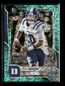 2025 Bowman University Aqua Mini-Diamond Refractor Darian Mensah #/325 #13