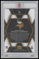 2022 Panini Select Silver Prizm Jordan Addison #513 Encased