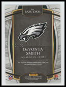 2021 Panini Select Rookie Swatches White Prizm #/75 DeVonta Smith #RSW-DSM