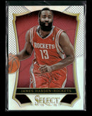 2013-14 Panini Select Prizms Silver James Harden #2