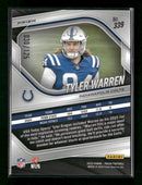 2025 Panini Prizm Purple Tyler Warren #/125 #339