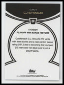 2024 Topps Now CJ Stroud #CJRC-4