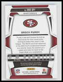 2025 Panini Certified Materials Mirror Orange Etch Brock Purdy #/30 #MME-BPY