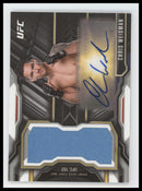2015 Topps UFC Chronicles Jumbo Fight Mat Relics Chris Weidman Auto #AJFMR-CW