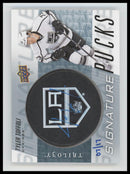 2016-17 Upper Deck Trilogy Signature Pucks Tyler Toffoli Auto /17 #SP-TO