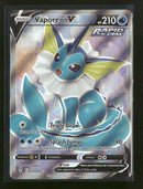 SWSH07: Evolving Skies Vaporeon V (Full Art) #172/203