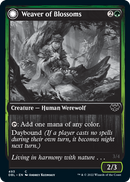 Weaver of Blossoms // Blossom-Clad Werewolf (DBL-493) - Innistrad: Double Feature: (Double Faced Transform)