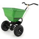 Walk-Behind Broadcast Spreader 66 LBS with 13" Tires