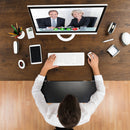 25.59x9.64x0.51in Keyboard Mouse Tray Under Desk Retractable Slide Out Drawer Height Adjustable with C Clamp 55LBS Load