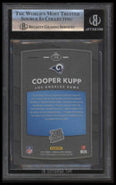 2017 Donruss Optic Red and Yellow Cooper Kupp RR 9.0 BGS #179
