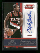 2014-15 Panini Threads Signage Clyde Drexler #/49 Auto #43