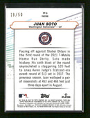 2022 Topps Pristine Pure Power Gold Refractor Juan Soto #/50 #PP-6