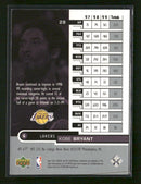 1999-00 Upper Deck HoloGrFX Kobe Bryant #28