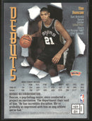 1997-98 Finest Tim Duncan Rookie #101