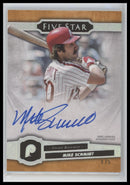 2021 Topps Five Star Orange Mike Schmidt #/5 Auto #FSA-MSQ