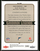 2007 Ultra Gridiron Legends Jerseys Dan Marino #GL-DM