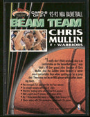 1992-93 Stadium Club Beam Team Members Only Chris Mullin #6