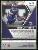 2020 Panini Mosaic Prizm Silver Justin Jefferson #270