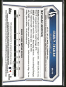 2025 Bowman Draft Chrome Prospect AU Mojo Refractor Charles Davalan Auto