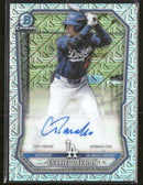 2025 Bowman Draft Chrome Prospect AU Mojo Refractor Charles Davalan Auto